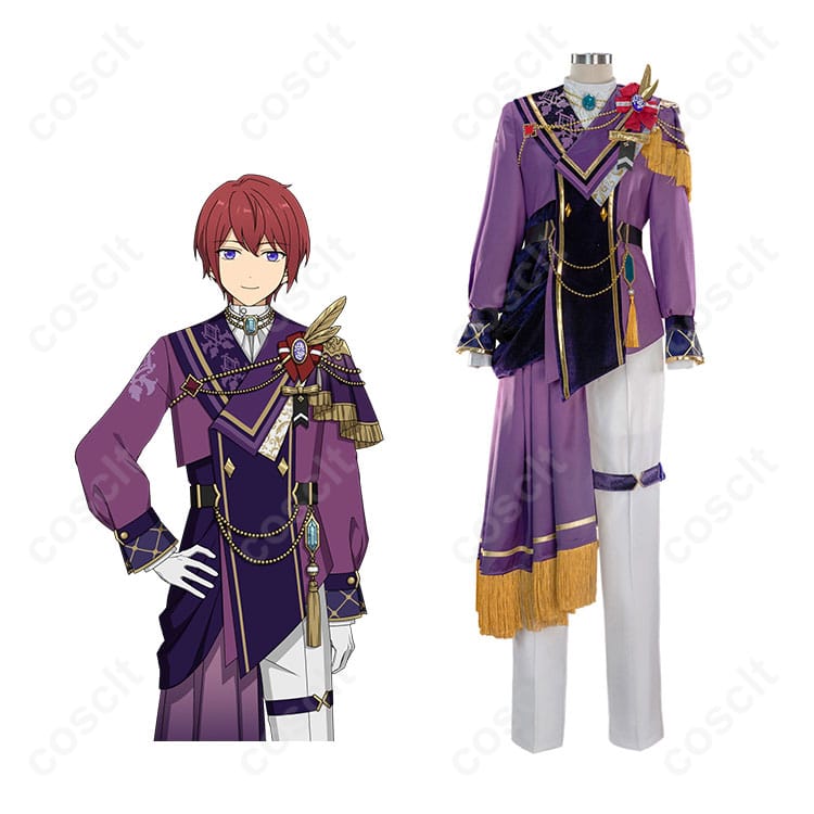 あんさんぶるスターズ！！ 朱桜司・羽風薫・乱凪砂・紫之創・青葉つむぎ ビブリオン衣装 コスプレイメージと商品服装写真
