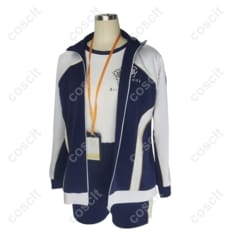 ブルーアーカイブ 聖園ミカ 体操服 コスプレ衣装 コート+トップス+ショートパンツ - 1枚目の画像（サムネイル）