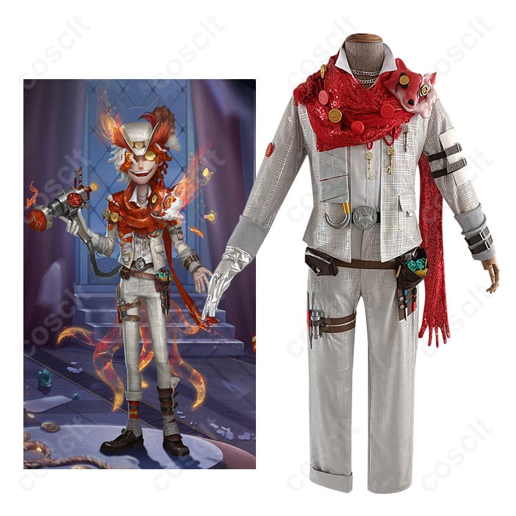 IdentityV（第五人格）火災調査員フロリアン・ブランド「霊狐」コスプレ衣装 着用イメージ｜キャラ再現度抜群！