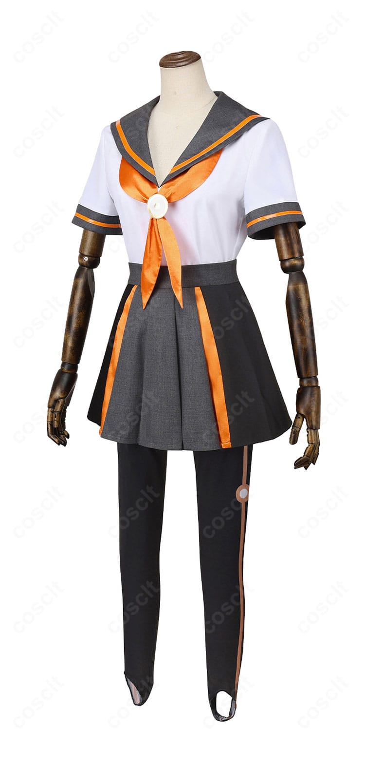 FGO ザビ子 セーラー服コスプレ衣装の側面スタイル詳細｜自然なシルエットで魅力アップ