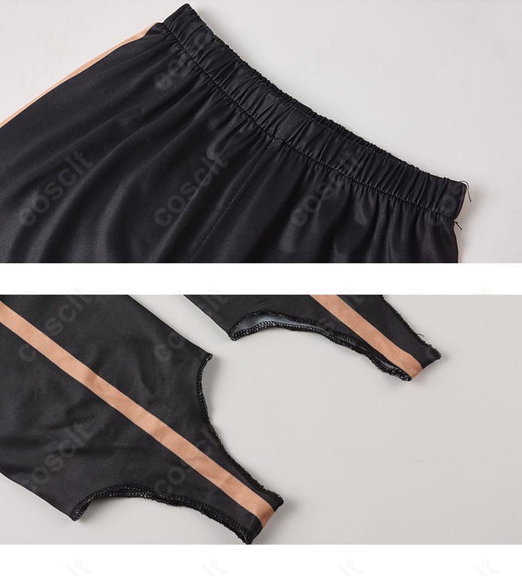 FGO 岸波白野 コスチュームのパンツ・レギンス部分ディテール｜動きやすさも重視