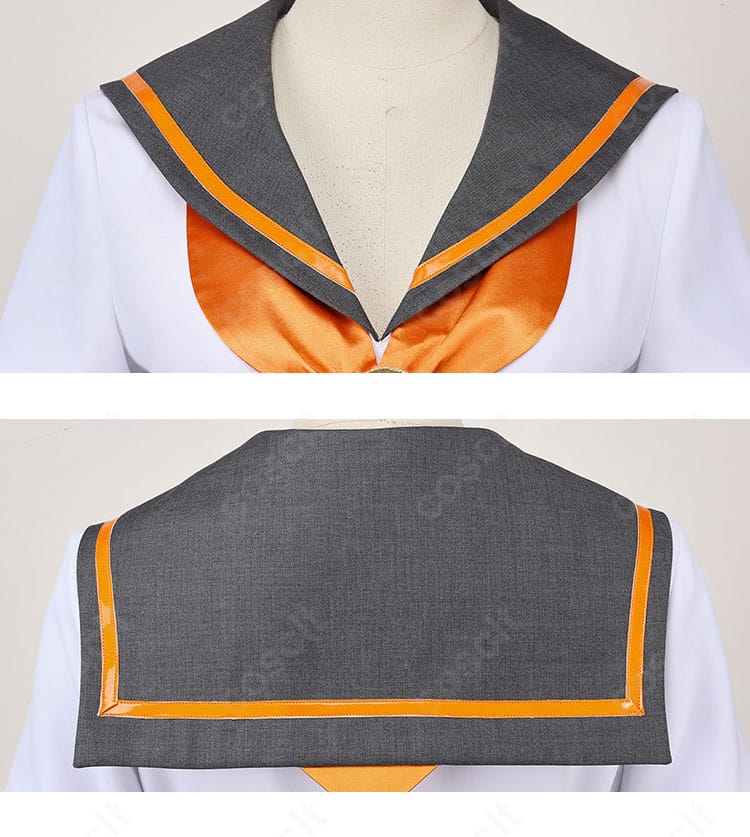 ザビ子 制服コスプレのショール装飾拡大画像｜質感と立体感で高級感あり