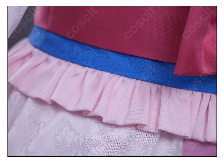 薬屋のひとりごと 里樹(里樹妃)コスプレの腰飾り拡大。後宮風アクセントが全体の品格を引き立てる