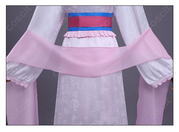 薬屋のひとりごと 里樹(里樹妃)コスプレのリボン装飾クローズアップ。華やかさを添えるポイントパーツ