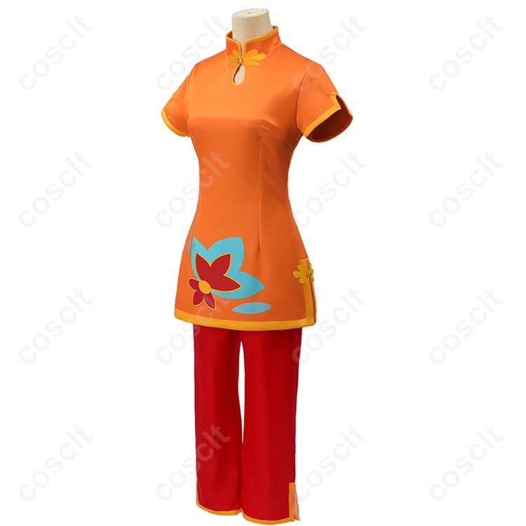 木之本桜 チャイナ風コスプレ衣装｜高再現シルエットで可愛く上品に、イベント＆撮影に最適 - 3枚目の画像