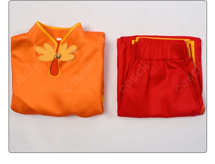 カードキャプターさくら 木之本桜 チャイナ服のセット内容一覧。トップスとズボンで到着後すぐ着用可能。