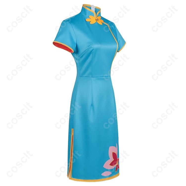 大道寺知世 劇場版チャイナドレス 高再現で写真映え。上品シルエットでイベントや撮影に最適 - 2枚目の画像