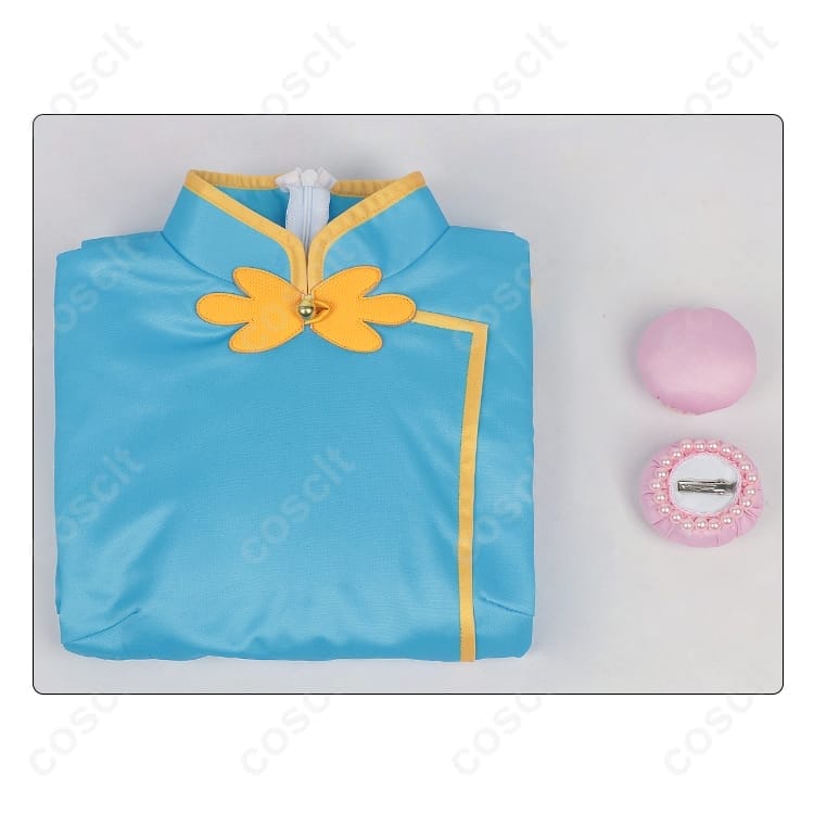 大道寺知世 劇場版チャイナドレス 高再現で写真映え。上品シルエットでイベントや撮影に最適 - 5枚目の画像