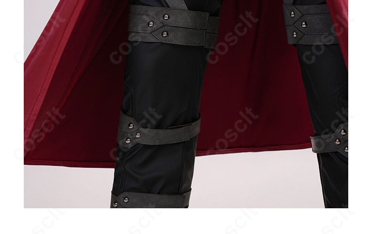 エミヤ（アーチャー）脚部レースアップ風の装飾。スタイリッシュな印象を強調するディテール。