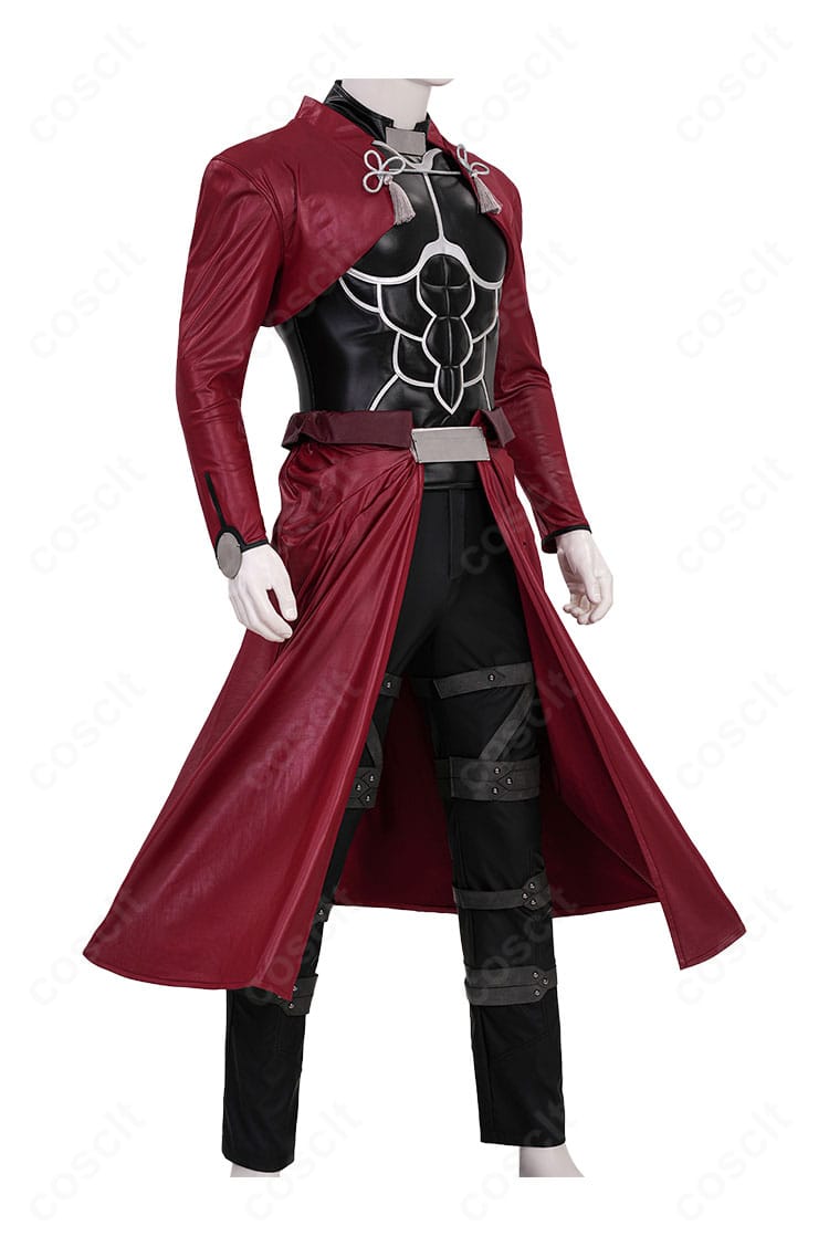 エミヤ（アーチャー）衣装の右側全身。腰布と外套ライン、脚部のバランスがわかるディテール確認用。