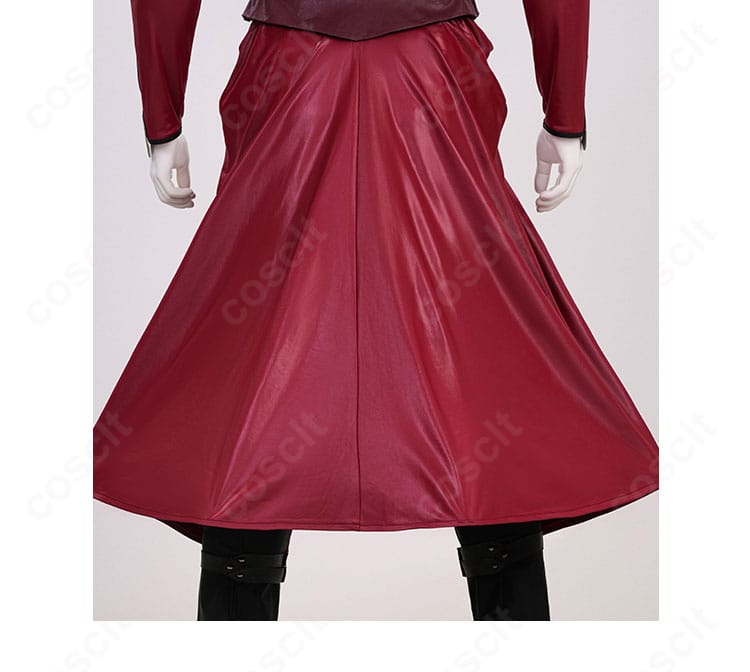 エミヤ（アーチャー）外套の裾飾り。上品なエッジ処理でフレアの動きが美しく出る仕上がり。