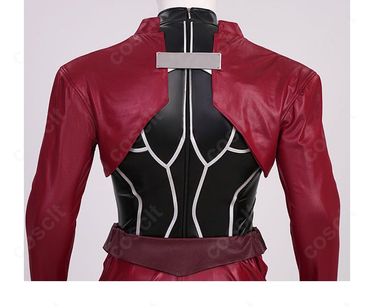 エミヤ（アーチャー）背面装飾ディテール。背中の意匠と切り替え構造にこだわった造形美。