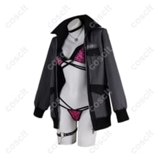 ホロライブEnglish Justice ラオーラ・パンテーラ ビキニ姿 水着 コスプレ衣装｜粉豹愛称・オーダーメイド対応【COSCLT公式】 - 2枚目の画像（サムネイル）