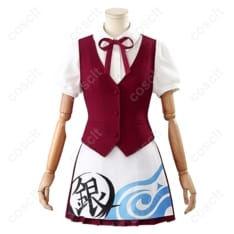 銀魂 神楽 ウエイター衣装｜高再現設計で撮影映え、XS〜XLの快適フィット - 1枚目の画像（サムネイル）