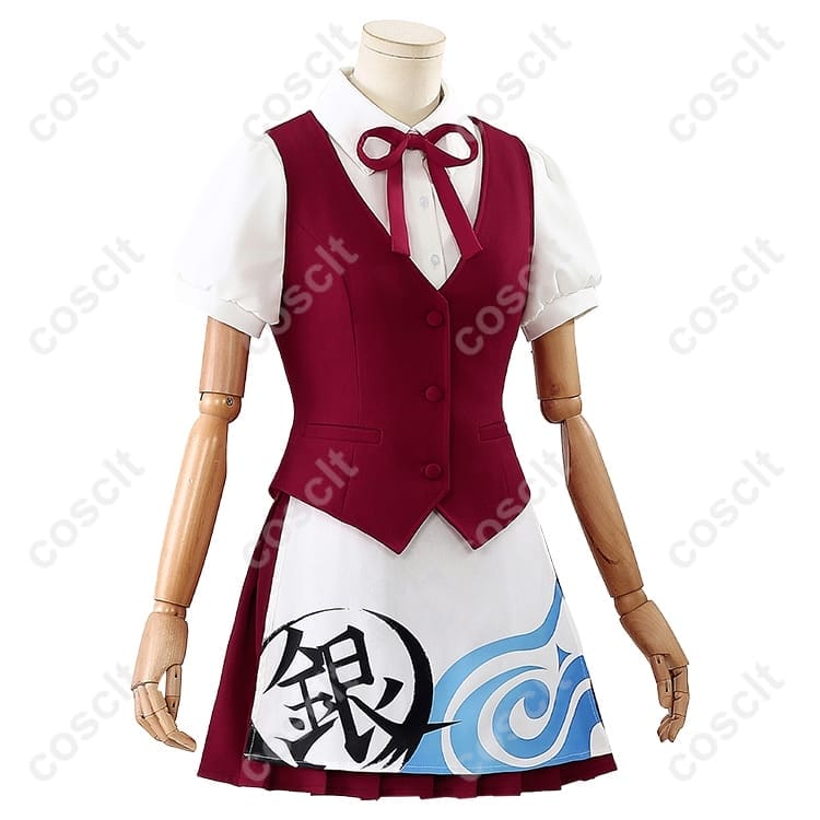 銀魂 かふぇあんどばー万事屋銀ちゃん 神楽 ウエイター コスプレ衣装 高品質オーダーメイド対応｜COSCLT - 2枚目の画像