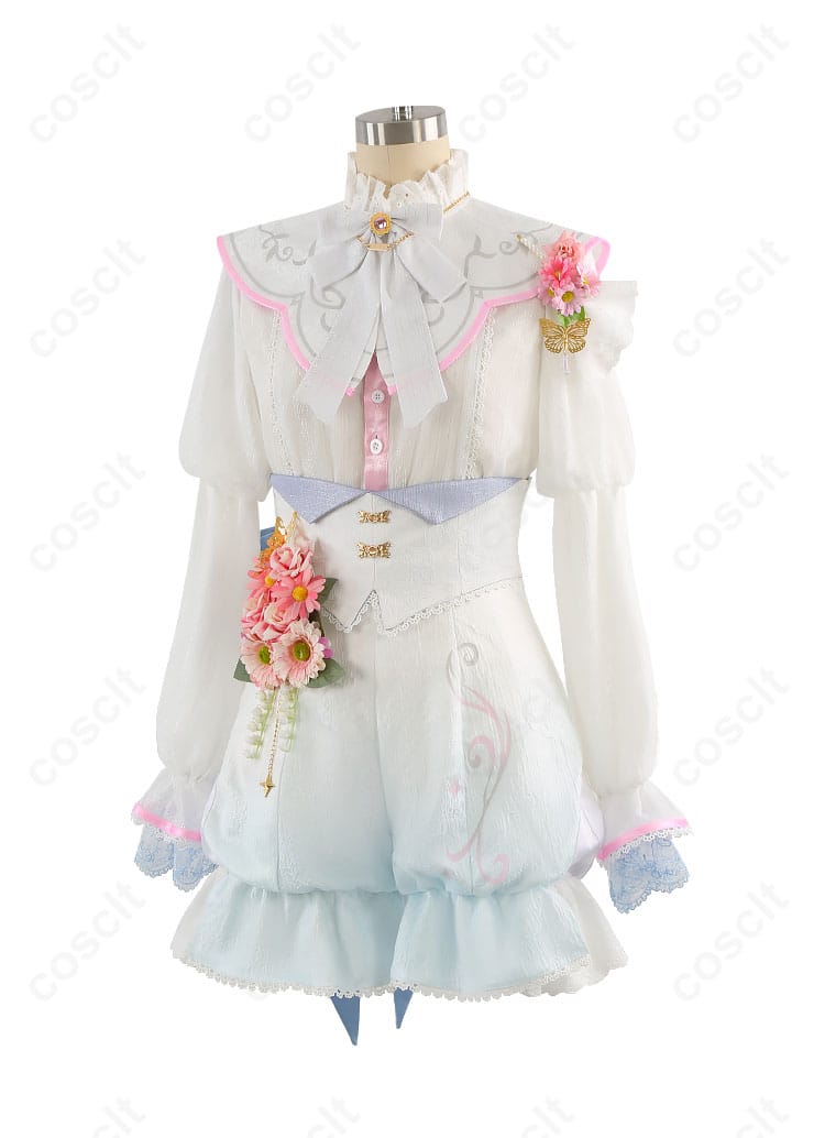 プロセカ 鳳えむ Dream a Wonder Dream コスプレ衣装 左側ディテール 美しい仕上げ