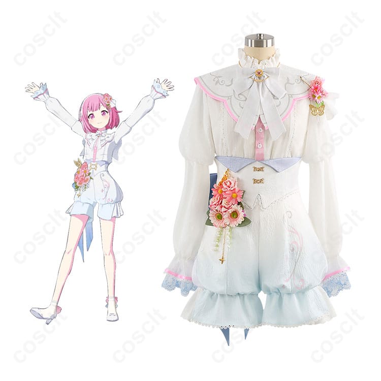 プロジェクトセカイ 鳳えむ Dream a Wonder Dreamガチャ にこにこ笑顔のステージで コスプレ衣装 キャラクター着用イメージ