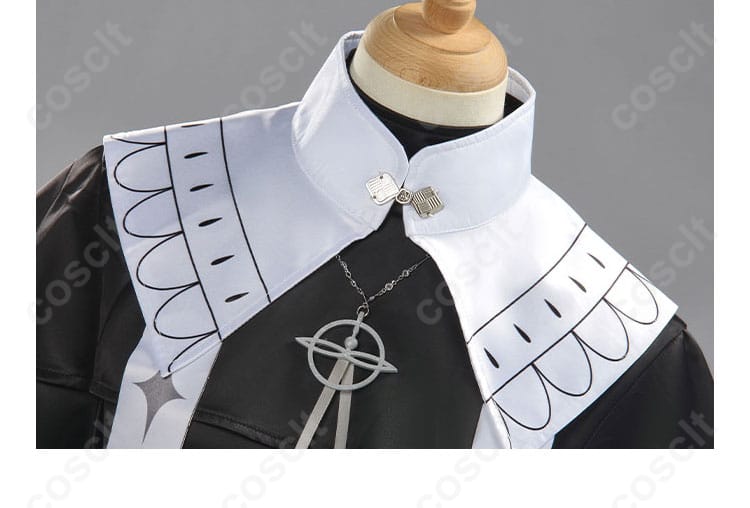 アークナイツ エクシア 新約シスター服 コスプレ衣装 肩掛けケープ装飾ディテール