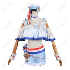 プロジェクトセカイ 桃井愛莉 コスプレ衣装｜最強アイドルスマイル！ブルーマリン・クルースタイル 高品質オーダーメイド【COSCLT公式】 - 1枚目の画像（サムネイル）