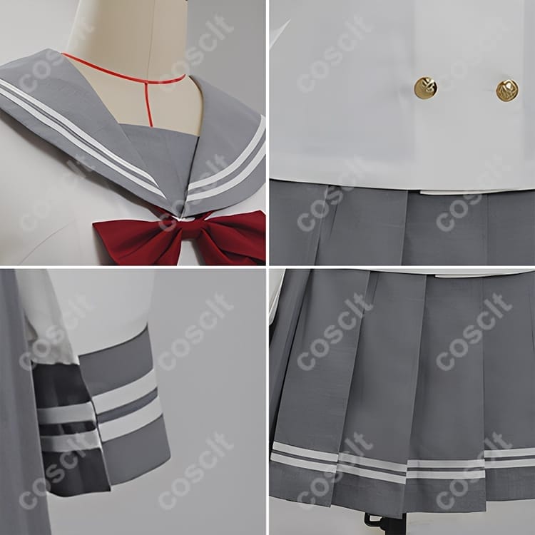 ラブライブ！サンシャイン!! Aqours 冬制服 高海千歌・桜内梨子・渡辺曜 コスプレ衣装 【COSCLT公式】 - 5枚目の画像
