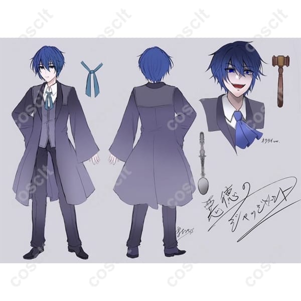 VOCALOID KAITO（ガレリアン・マーロン） 悪徳のジャッジメント コスプレ衣装 オーダーメイド対応｜COSCLT