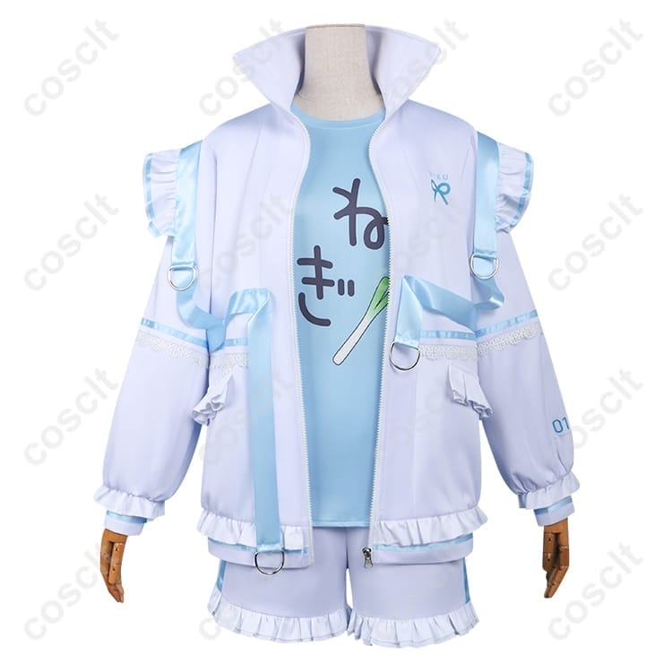 初音ミク ドン・キホーテフェア2025 コスプレ衣装（コート/トップス/ショートパンツ/レッグカバー/膝下飾り）【COSCLT】 - 1枚目の画像