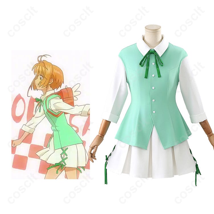 木之本桜（カードキャプターさくら クリアカード編）TV版コスプレ衣装 着用イメージ｜COSCLT 高再現・イベント用