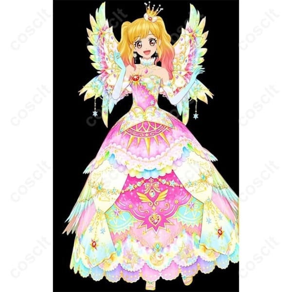 アイカツスターズ！ 虹野ゆめ エターナルレインボーコーデ コスプレ衣装 オーダーメイド対応