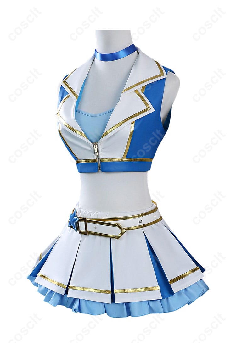 Re:ゼロ レム チアガール コスプレ衣装 側面アングル ディテール確認用