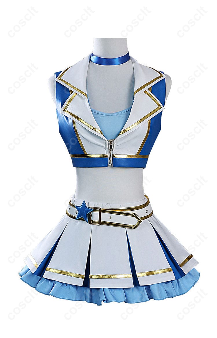 Re:ゼロ レム チアガール コスプレ衣装 正面全身写真 高品質再現