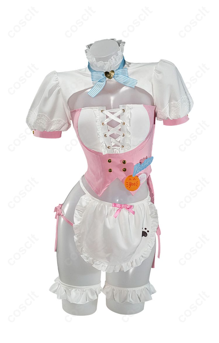 ドールズフロントライン2：エクシリウム 幼熙(ゆひ) 私服 スイートミラクル コスプレ衣装 メイド服-2