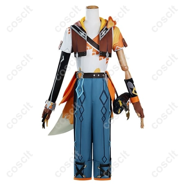 原神 ベネット コスプレ衣装｜燃えろ！ラクガキ大冒険 Ver. 高品質オーダーメイド対応【COSCLT公式通販】