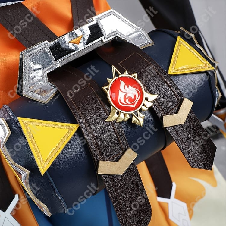 原神 ベネット コスプレ衣装｜燃えろ！ラクガキ大冒険 Ver. 高品質オーダーメイド対応【COSCLT公式通販】 - 4枚目の画像
