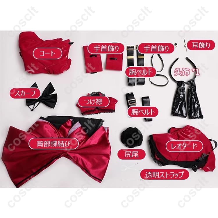 Fate/Grand Order 妖精騎士トリスタン バニーガール コスプレ衣装｜FGO 高品質オーダーメイド【COSCLT公式通販】 - 5枚目の画像