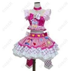 アイカツ! 虹野ゆめ ガーリーアイランドコーデ コスプレ衣装｜高品質・オーダーメイド対応【COSCLT公式通販】 - 1枚目の画像（サムネイル）