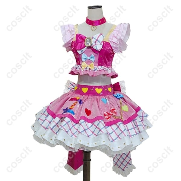 アイカツ! 虹野ゆめ ガーリーアイランドコーデ コスプレ衣装｜高品質・オーダーメイド対応【COSCLT公式通販】