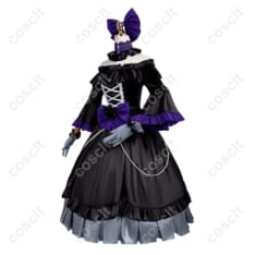 悪役令嬢転生おじさん グレイス・オーヴェルヌ ゴシック ver. コスプレ衣装 高品質オーダーメイド対応 - 2枚目の画像（サムネイル）