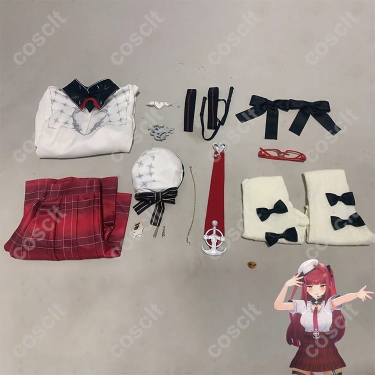 ホロライブ 宝鐘マリン 生誕祭2025 制服 コスプレ衣装 高品質｜COSCLT公式 - 6枚目の画像