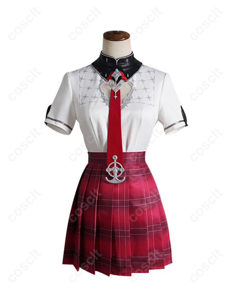 ホロライブ 宝鐘マリン 生誕祭2025 制服 コスプレ衣装 正面ディテール｜高再現度デザイン