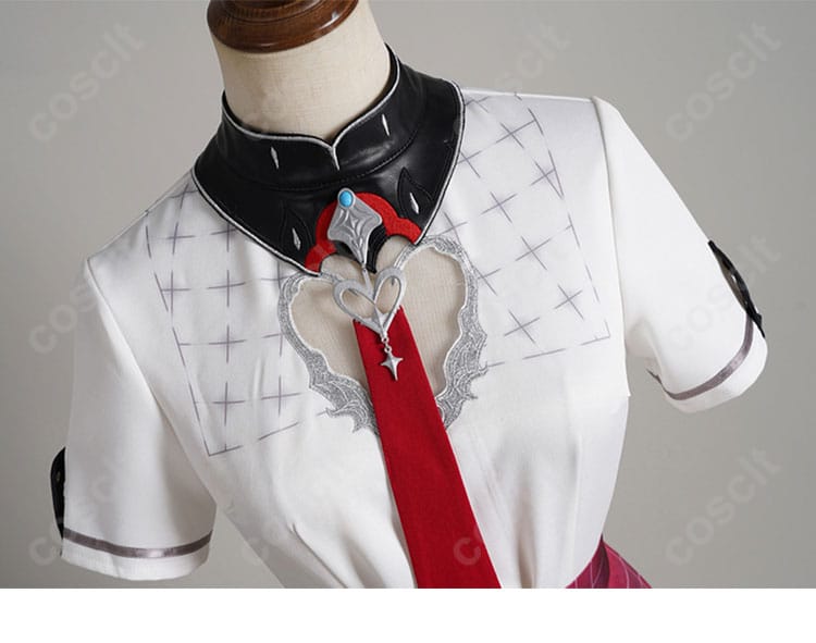 ホロライブ 宝鐘マリン 生誕祭2025 制服 コスプレ衣装 衣襟装飾ディテール｜豪華デザイン