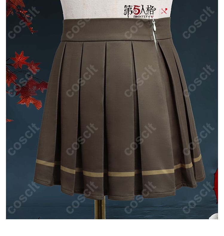 IdentityV 第五人格 骨董商 紙装束 コスプレ衣装 スカート部分の装飾ディテール 高級感ある仕上げ