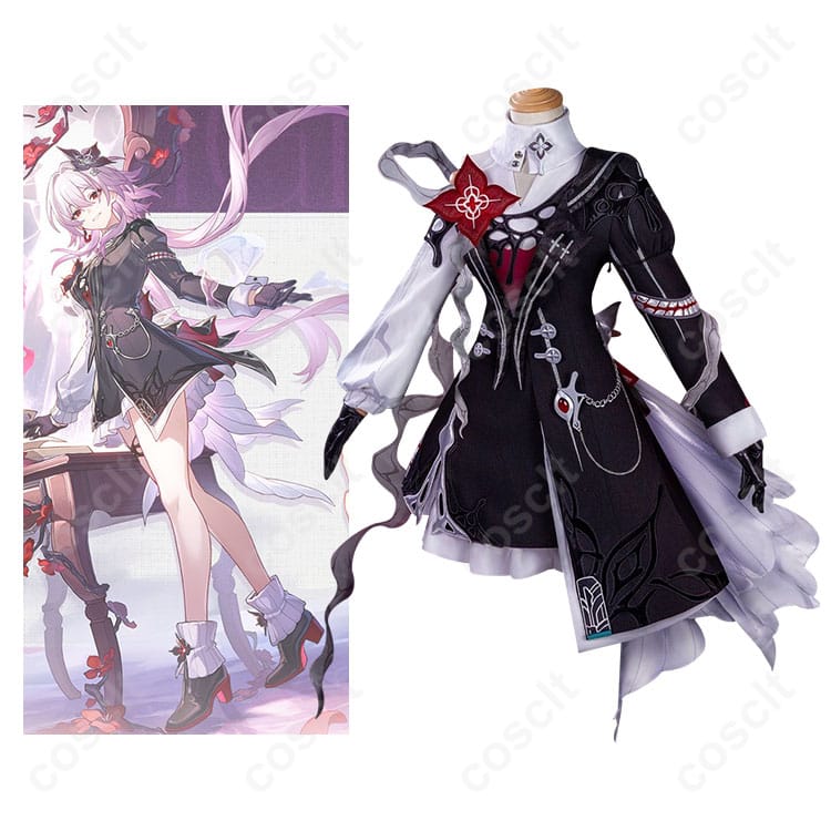 崩壊スターレイル 長夜月 コスプレ衣装 通常服とキャラクター再現図｜高品質コスプレ衣装