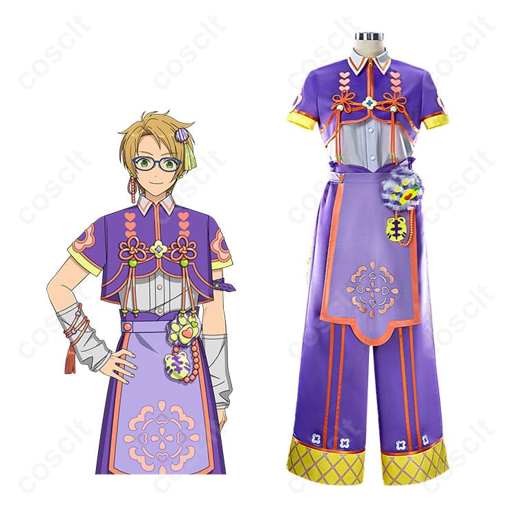 あんさんぶるスターズ！！ 遊木真・桜河こはく・乙狩アドニス 全能ACE コスプレ衣装とキャラクター再現イメージ図