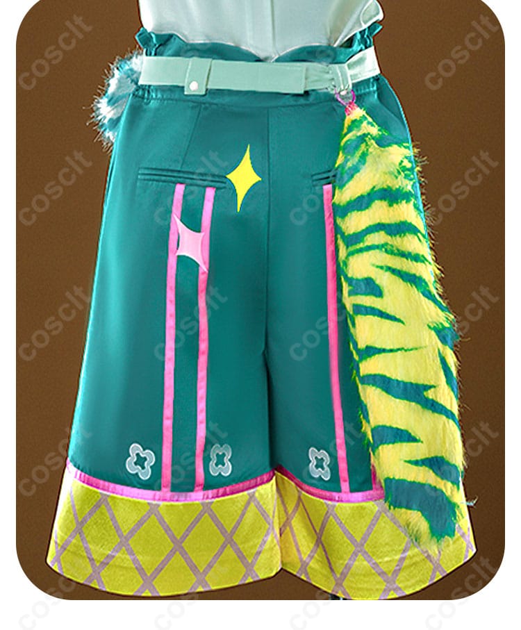 あんスタ 全能ACE コスプレ衣装 パンツ裾＆腰飾りディテール 動きやすさと美観を両立