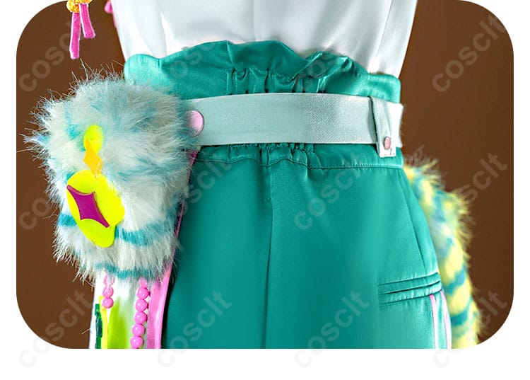 あんスタ 全能ACE コスプレ衣装 腰間背面装飾 ディテール再現性が高い