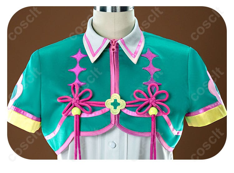 あんスタ 全能ACE コスプレ衣装 衣襟装飾ディテール 高級感ある仕上がり