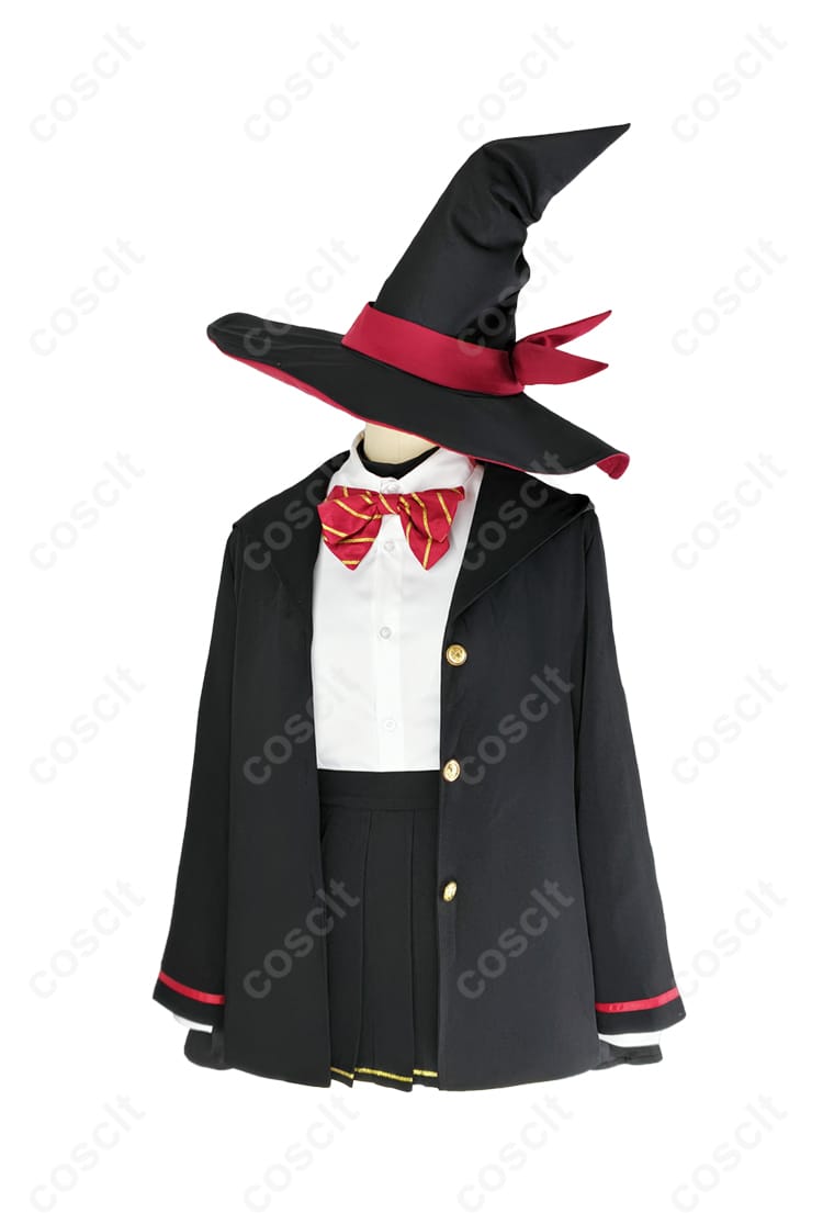 白尾エリ コスプレ衣装 正面ディテールアップ｜コート・帽子の縫製と質感をチェック