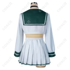 ブルーアーカイブ 杏山カズサ 制服 コスプレ衣装｜猫耳付きフードパーカー＆クロップトップ【COSCLT公式通販】 - 5枚目の画像（サムネイル）