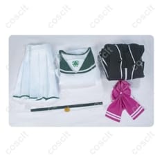 ブルーアーカイブ 杏山カズサ 制服 コスプレ衣装｜猫耳付きフードパーカー＆クロップトップ【COSCLT公式通販】 - 7枚目の画像（サムネイル）