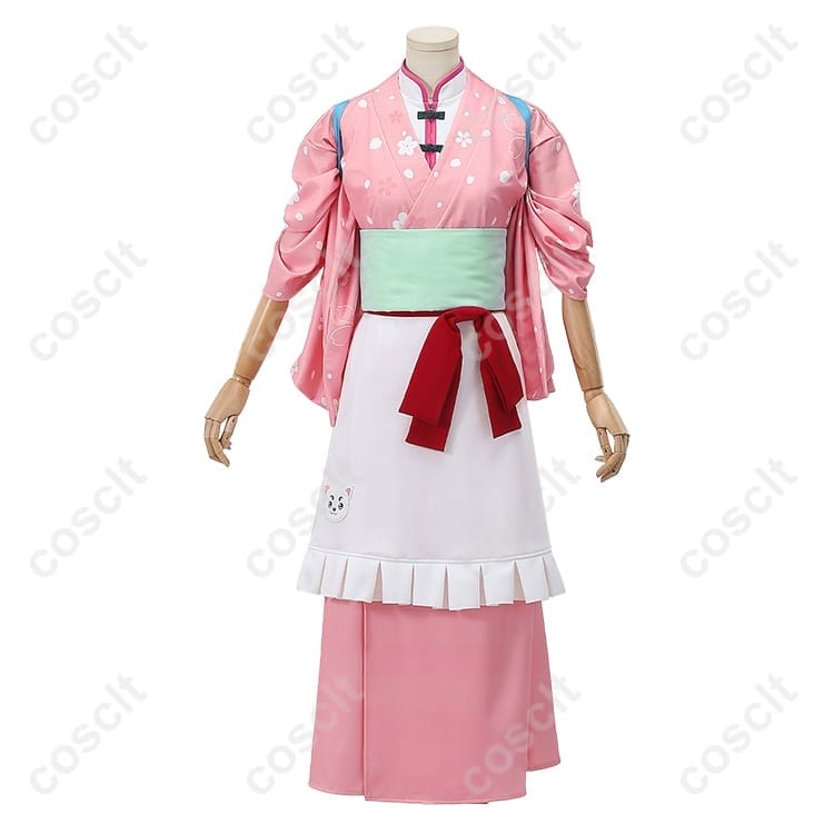 銀魂 神楽 春色茶房ver. コスプレ衣装 高品質オーダーメイド対応【COSCLT】 - 1枚目の画像
